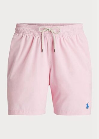 Růžové pánské šortky Ralph Lauren Traveler Swimming Trunk