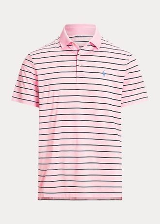 Růžové pánské polokošile Ralph Lauren Classic Fit Performance Růžové pánské polokošile Ralph Lauren Classic Fit Performance