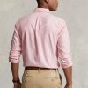 Růžové pánské Slim Fit Oxford košile Ralph Lauren