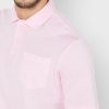 Růžové pánské základní polokošile Ralph Lauren Růžové pánské základní polokošile Ralph Lauren
