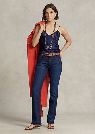 Royal Women’s Ralph Lauren High-Rise Straight Fit Jeans