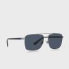 Stříbrné pánské sluneční brýle Ralph Lauren 0Ph3137 Clubmaster Stříbrné pánské sluneční brýle Ralph Lauren 0Ph3137 Clubmaster