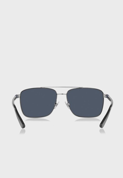 Stříbrné pánské sluneční brýle Ralph Lauren 0Ph3137 Clubmaster Stříbrné pánské sluneční brýle Ralph Lauren 0Ph3137 Clubmaster