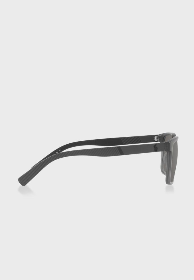 Stříbrné pánské sluneční brýle Ralph Lauren 0Ph4189U Wayfarers Stříbrné pánské sluneční brýle Ralph Lauren 0Ph4189U Wayfarers