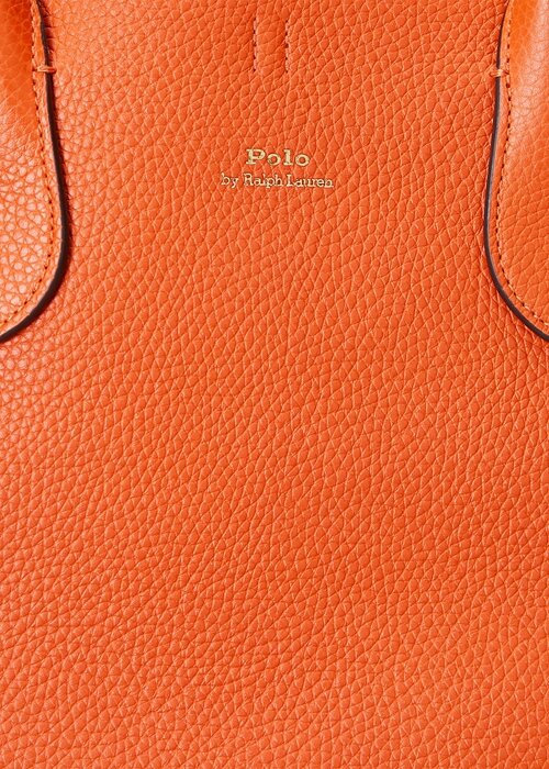Sunset Orange Dámské oboustranné kožené střední kabelky Bellport Ralph Lauren Sunset Orange Dámské oboustranné kožené střední kabelky Bellport Ralph Lauren