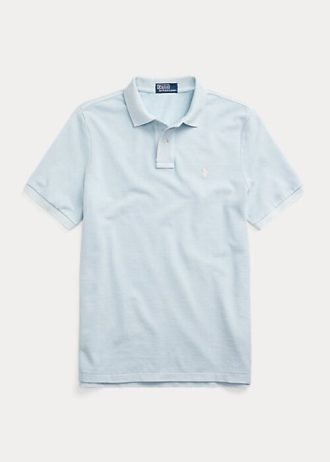 Světle modré pánské polokošile Ralph Lauren RL Origin Světle modré pánské polokošile Ralph Lauren RL Origin