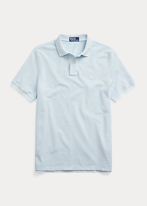 Světle modré pánské polokošile Ralph Lauren RL Origin Světle modré pánské polokošile Ralph Lauren RL Origin