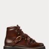 Tmavě hnědé dámské boty Ralph Lauren Dimicia Welington Hand-Burnishedie Tmavě hnědé dámské boty Ralph Lauren Dimicia Welington Hand-Burnishedie