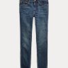 Tmavé indigové dámské džíny Skinny Crop Jeans Ralph Lauren Tompkins Tmavé indigové dámské džíny Skinny Crop Jeans Ralph Lauren Tompkins