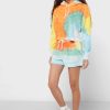 Vícebarevná dámská pletená mikina s kapucí Ralph Lauren Pullover