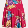 Vícebarevné dámské sukně Ralph Lauren Floral Georgette Vícebarevné dámské sukně Ralph Lauren Floral Georgette