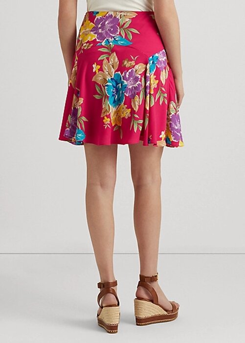 Vícebarevné dámské sukně Ralph Lauren Floral Georgette Vícebarevné dámské sukně Ralph Lauren Floral Georgette