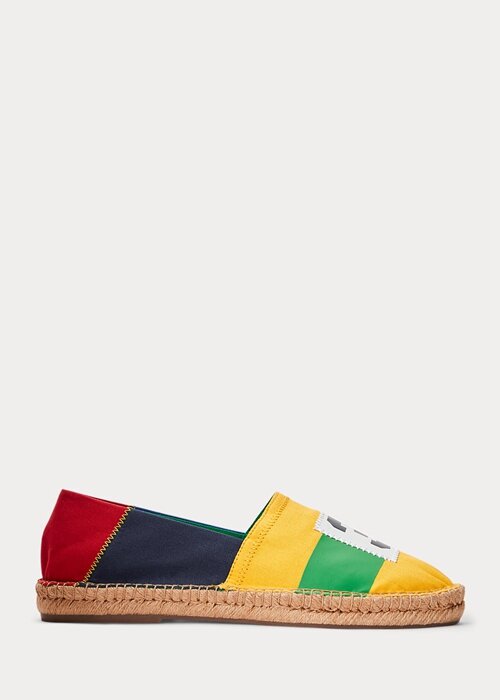 Vícebarevná pánská espadrilka Ralph Lauren Cevio CP-93 Color-Blocked Vícebarevná pánská espadrilka Ralph Lauren Cevio CP-93 Color-Blocked