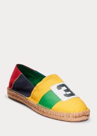 Vícebarevná pánská espadrilka Ralph Lauren Cevio CP-93 Color-Blocked