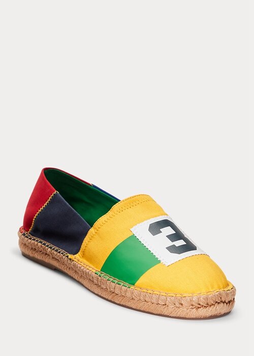 Vícebarevná pánská espadrilka Ralph Lauren Cevio CP-93 Color-Blocked Vícebarevná pánská espadrilka Ralph Lauren Cevio CP-93 Color-Blocked