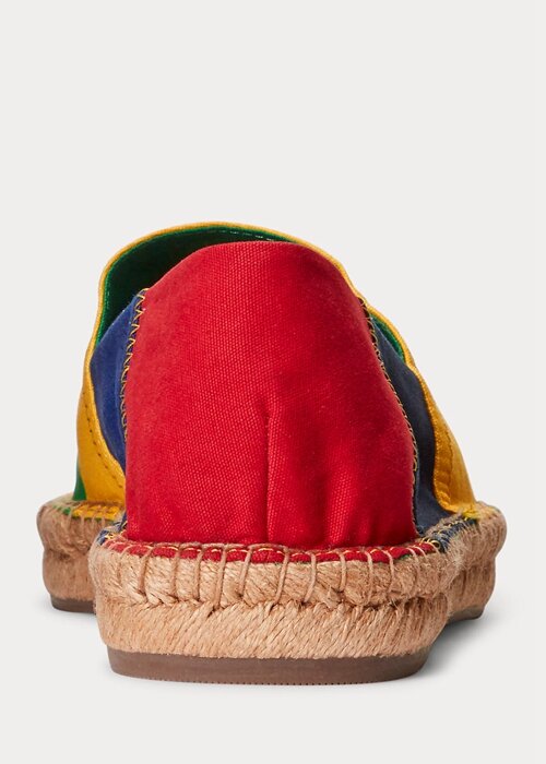 Vícebarevná pánská espadrilka Ralph Lauren Cevio CP-93 Color-Blocked Vícebarevná pánská espadrilka Ralph Lauren Cevio CP-93 Color-Blocked
