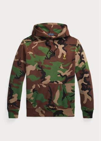 Vícebarevná pánská fleecová mikina Ralph Lauren Camo Vícebarevná pánská fleecová mikina Ralph Lauren Camo