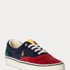 Vícebarevné pánské manšestrové tenisky Ralph Lauren Keaton Color-Blocked Vícebarevné pánské manšestrové tenisky Ralph Lauren Keaton Color-Blocked