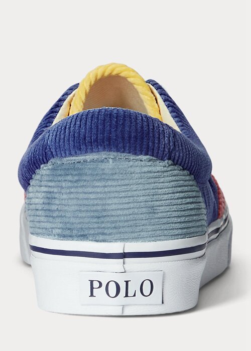 Vícebarevné pánské manšestrové tenisky Ralph Lauren Keaton Color-Blocked Vícebarevné pánské manšestrové tenisky Ralph Lauren Keaton Color-Blocked
