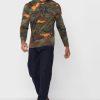 Vícebarevná pánská mikina s kapucí Ralph Lauren Camo