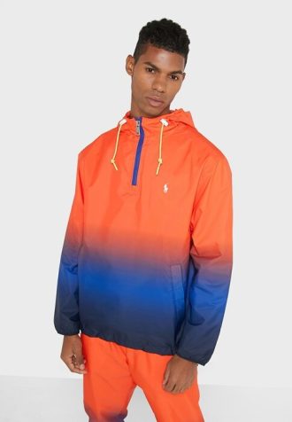 Vícebarevná pánská mikina s kapucí Ralph Lauren Color Block Vícebarevná pánská mikina s kapucí Ralph Lauren Color Block