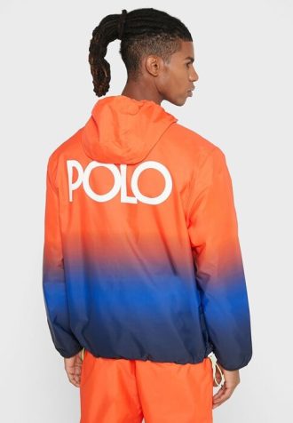 Vícebarevná pánská mikina s kapucí Ralph Lauren Color Block Vícebarevná pánská mikina s kapucí Ralph Lauren Color Block