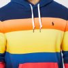 Vícebarevná pánská mikina s kapucí Ralph Lauren Color Block