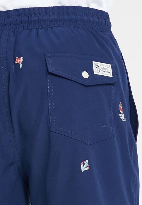 Vícebarevné pánské šortky s potiskem Ralph Lauren Vícebarevné pánské šortky s potiskem Ralph Lauren