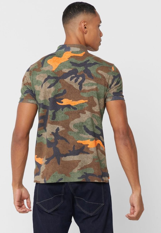 Vícebarevné pánské polokošile Ralph Lauren Camo Polo Vícebarevné pánské polokošile Ralph Lauren Camo Polo