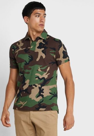 Vícebarevné pánské polokošile Ralph Lauren s potiskem Vícebarevné pánské polokošile Ralph Lauren s potiskem