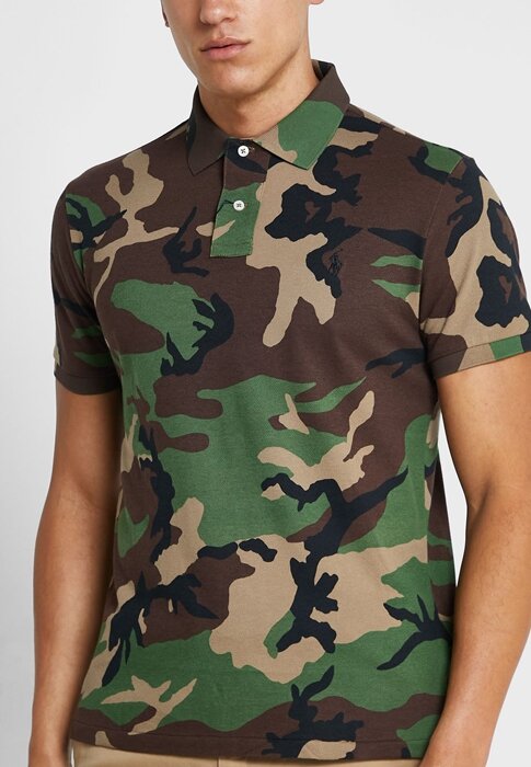 Vícebarevné pánské polokošile Ralph Lauren s potiskem Vícebarevné pánské polokošile Ralph Lauren s potiskem