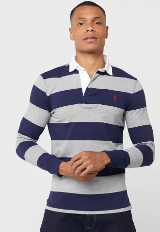 Vícebarevné pánské pruhované polokošile Ralph Lauren Vícebarevné pánské pruhované polokošile Ralph Lauren