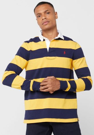Vícebarevné pánské pruhované polokošile Ralph Lauren Vícebarevné pánské pruhované polokošile Ralph Lauren