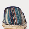 Vícebarevná pánská ručně tkaná žakárová espadrilka Ralph Lauren Vícebarevná pánská ručně tkaná žakárová espadrilka Ralph Lauren