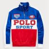 Vícebarevná pánská sportovní fleecová mikina Ralph Lauren Polo Vícebarevná pánská sportovní fleecová mikina Ralph Lauren Polo