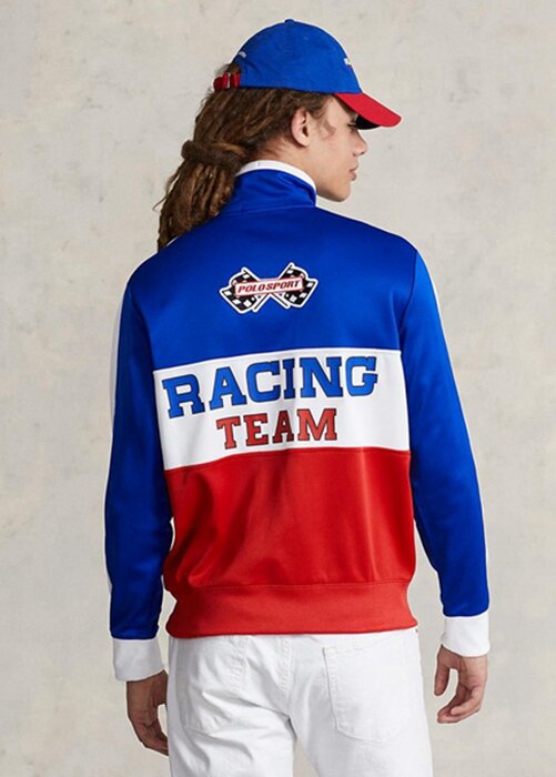 Vícebarevná pánská sportovní fleecová mikina Ralph Lauren Polo Vícebarevná pánská sportovní fleecová mikina Ralph Lauren Polo