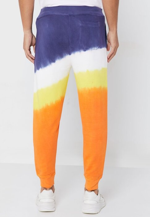 Vícebarevné pánské tepláky Ralph Lauren Dip Dye Cuffed Vícebarevné pánské tepláky Ralph Lauren Dip Dye Cuffed