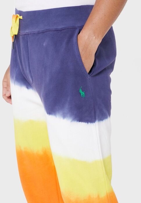 Vícebarevné pánské tepláky Ralph Lauren Dip Dye Cuffed Vícebarevné pánské tepláky Ralph Lauren Dip Dye Cuffed