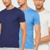 Vícebarevná pánská trička Ralph Lauren 3 Pack Assorted Crew Neck