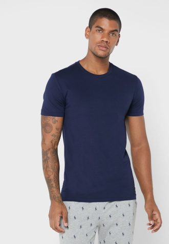 Vícebarevná pánská trička Ralph Lauren 3 Pack Assorted Crew Neck