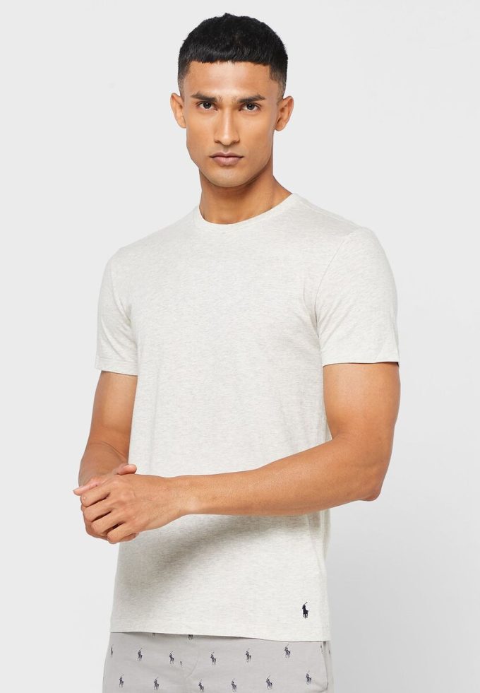 Vícebarevná pánská trička Ralph Lauren 3 Pack Assorted Crew Neck