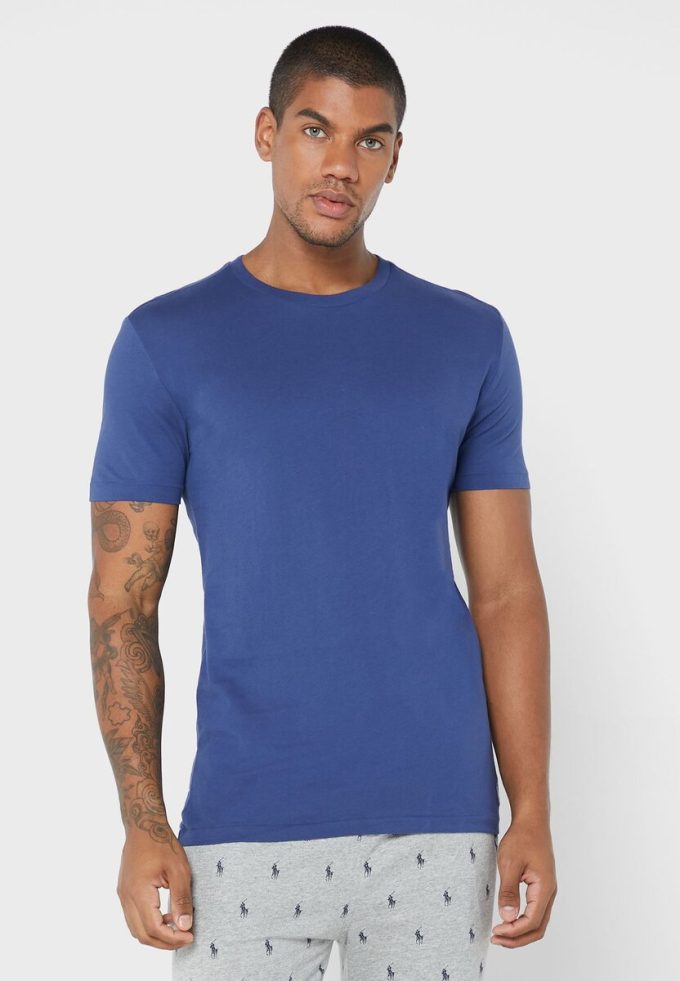 Vícebarevná pánská trička Ralph Lauren 3 Pack Assorted Crew Neck
