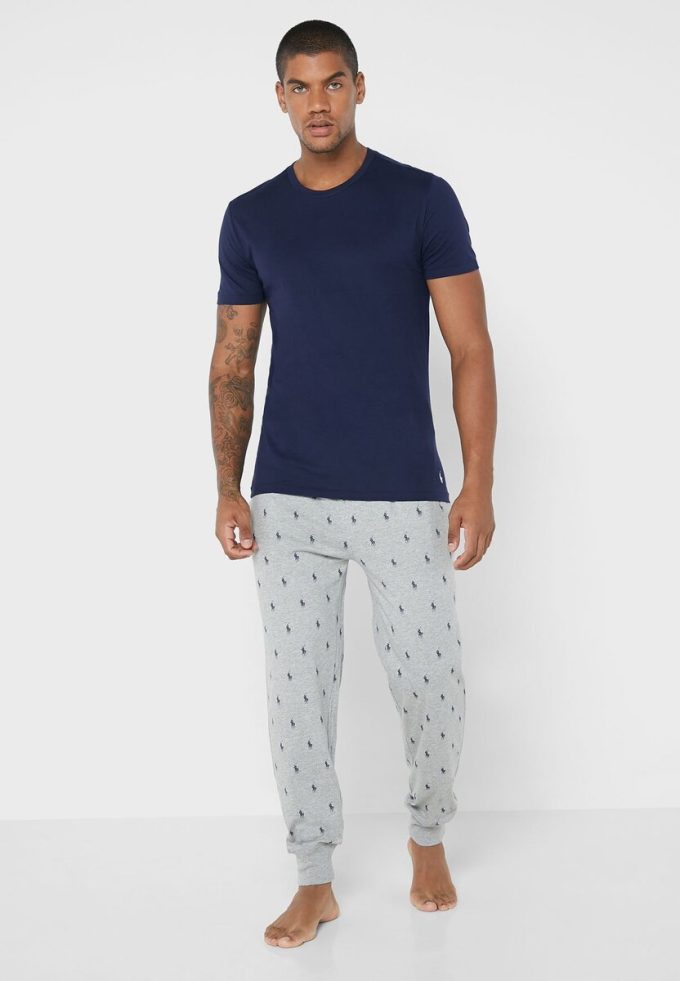 Vícebarevná pánská trička Ralph Lauren 3 Pack Assorted Crew Neck