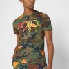 Vícebarevná pánská trička Ralph Lauren Camo Crew Neck Vícebarevná pánská trička Ralph Lauren Camo Crew Neck