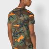 Vícebarevná pánská trička Ralph Lauren Camo Crew Neck Vícebarevná pánská trička Ralph Lauren Camo Crew Neck