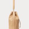 Velká Andie kabelka Buff Dámská Ralph Lauren Nubuck