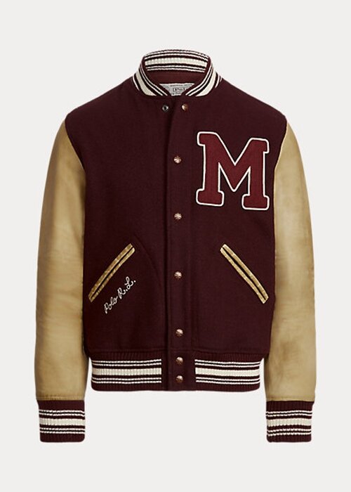 Vínové pánské bundy Ralph Lauren The Morehouse Collection Vínové pánské bundy Ralph Lauren The Morehouse Collection