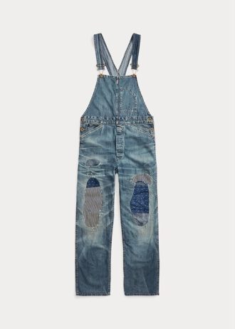 Wash Dámské šaty Ralph Lauren Repaired Denim Overal
