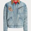 Wash Pánské bundy Ralph Lauren Denim Trucker Wash Pánské bundy Ralph Lauren Denim Trucker