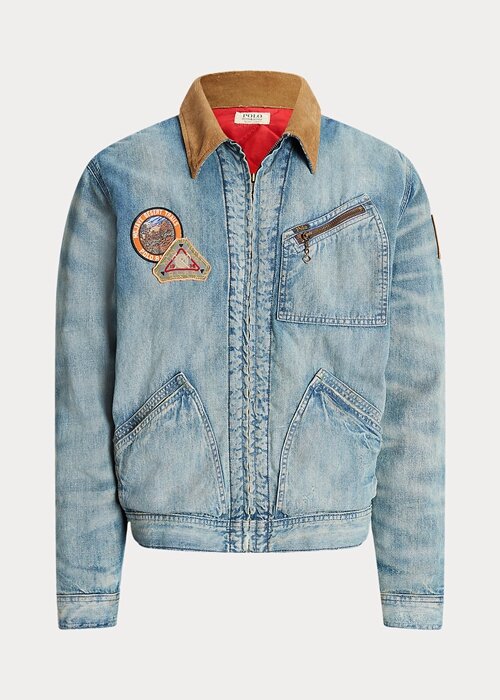 Wash Pánské bundy Ralph Lauren Denim Trucker Wash Pánské bundy Ralph Lauren Denim Trucker